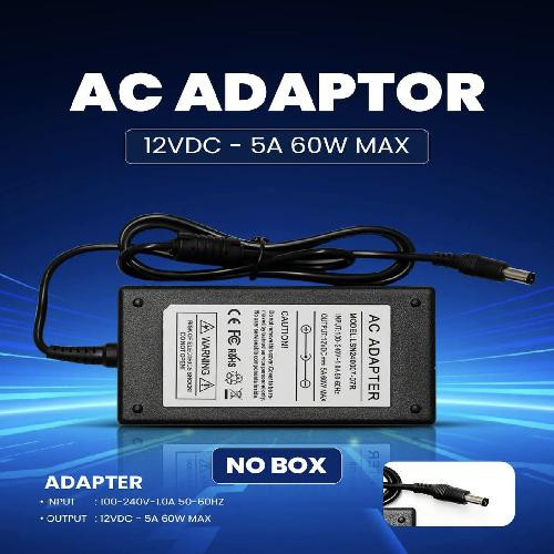 AC 12VDC-5A 60W AC ADAPTER 12VDC 5A-60W MAX